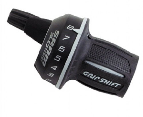 Sram Drehgriffschalter 3.0 Comp 1:1 8-Gang Schwarz Fahrrad