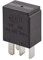 HELLA 4Ra 933 766-111 Relais, Courant De Travail - 12V - 4Pôle - Schéma De Câblage: S2 - Fiche: C - Relais À Courant De Travail - Couleur: Noir - Sans Fixation