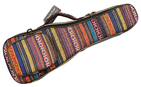 MUSIC FIRST Ukulelentasche für Konzert-Ukulele, 58,4 cm / 61 cm, Version 3.0