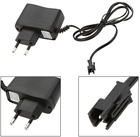 YUNIQUE GREEN-CLEAN-POWER - 7.4V Lipo-Ladegerät für DFD Drohnen F182, F183, F187, JJRC H8C, H8D | Geeignet für Universal-Autokabel, Material Kunststoff, Schwarz
