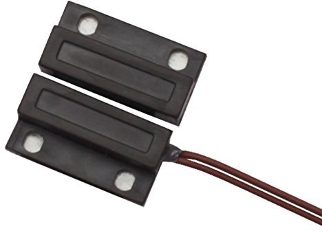 Türkontakt Fensterkontakt in 9 Varianten und Farben (28x14x8mm, braun)