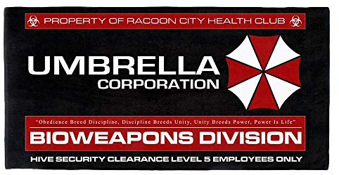 Digital Pharaoh Badetuch Handtush Umbrella Corp Grusel Filmplakat Weyland Yutani Nostromo (140cm x 70cm)