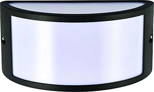 Velamp Applique E27 mezzaluna. Design moderno. IP54, Antracite