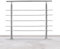Tubiaz Garde-corps, main courante, rampe d’escalier, en acier inoxydable, avec 5 traverses, pour balcon, escaliers intérieurs et extérieurs, 150 cm