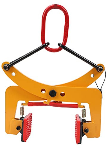 SUDEG Versetzzange Bordsteinzange Hebezange Bordstein Steinträger Heber Steingreifer,280kg Bordsteinträger Pflastersteinzange Steinausheber 6-24cm Pflasterheber Steingreifer Klinkergreifer