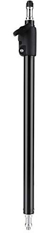 Yctze Photography Studio 45-74cm Adjustable Extension Rod Metal Stick Pole for Light Microphone Arm Stand Extension Pole Light Stand Extension