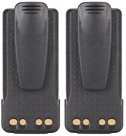 2Pcs 7.4V 3000mAh Two Way Radio Batteries for Motorola Walkie Talkie XIR P8606 XIR P8660 XIR P8668, CEBA Battery