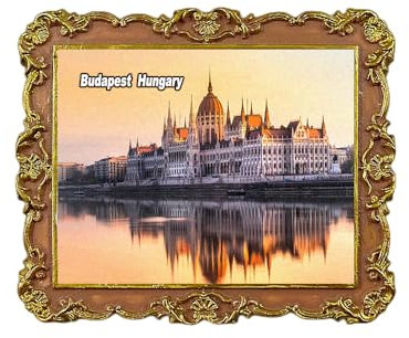 Budapest Ungarn Kühlschrankmagnet 3D Reise Souvenir Kühlschrank Dekoration Magnetaufkleber Handwerk Sammlung