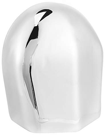 Couvercle de Klaxon de Moto en Métal Durable de Remplacement pour les Modèles Touring 1993 – 2018 (SILVER)