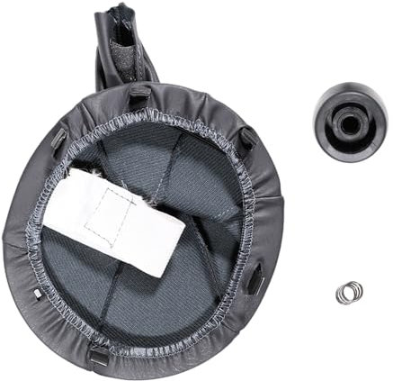 CANJPTON Schaltknauf Schaltsack Schaltknauf Getriebe Schaltstiefel Kunstleder Schaltgetriebe komplett mit FIAT PANDA (2) 169 2003-2011 5 Gang