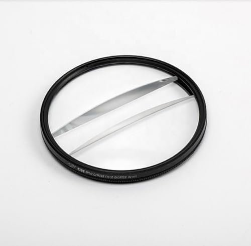 Tide Optics Split Center Field Dioptrienfilter 82 mm – Prisma-Kameraobjektiv-Gewindefilter