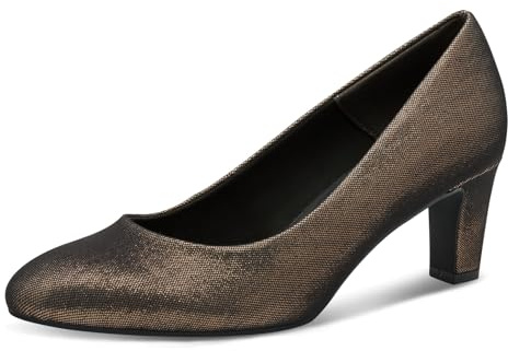 Tamaris Damen Pumps 1-22418-41, Scarpe décolleté Donna, Copper Glam, 36 EU