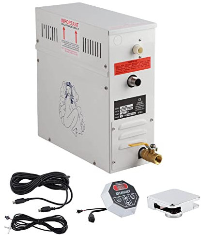 4,5 KW Dampfgenerator aus Edelstahl mit LED-Anzeige für Badezimmer-Saunasystem, 380–415 V
