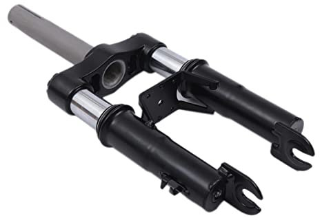 CHFUNE Kit de fourche avant de scooter électrique, amortisseur de fourche avant léger et stable avec béquille et garde-boue pour les modèles Xiaomi M365, 1S, Pro, Pro2 et Mi3