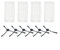 Fauhapyway 19500 19510 19511 19900 für MEDION Ersatzteile MD Roboterstaubsauger Seitenbürste und Filterset für Tiefenreinigung