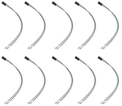 Agatige 10 pièces G4 LED douille d'ampoule halogène, support de lampe halogène en silicone connecteur fil lampe adaptateur douille base pour ampoule chaude standard MR16 MR11 lumières