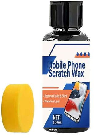 Displaykratzerentferner - Professionelle Polierpaste, Smartphone-Bildschirmreparatur-Set, Schnellwirkende Glaspoircreme, Universelle Kratzentfernungslösung Für Handys, Uhren, Brillen, Lapt
