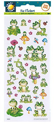 Craft Planet Fun Stickers Frösche Aufkleber