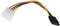 PremiumCord Cavo di Alimentazione per HDD Serial ATA