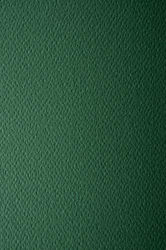 Netuno 10x Tonkarton Tannen-Grün einseitig strukturiert DIN A4 210x 297 mm 220g Prisma Pino Strukturkarton für Weihnachten Einladungen Visitenkarten Diplome zum Zeichnen Basteln Dekorieren
