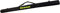 BRUBAKER Langlauf Skitasche XC Touring - Skisack für 1 Paar Ski und 1 Paar Stöcke - Leichtgewicht Ski Bag Schwarz/Neon Gelb 195 cm