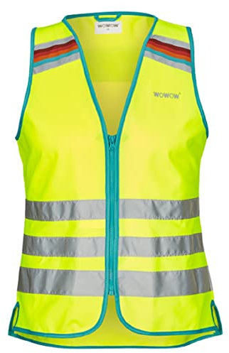 Wowow Damen Lucy Jacket Femme FR Yellow M Cyclo Jacke, GRAU, M regulär
