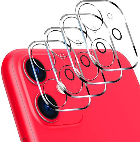 iVoler [4 Pack Pellicola Fotocamera Compatibile con iPhone 11 (6,1 Pollici), AntiGraffio Protettore Lente Fotocamera Posteriore per iPhone 11