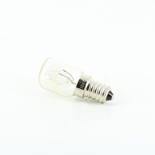 Lampe 15w 300° E14 60946 pour Four ARTHUR MARTIN, BEKO, BRANDT, CANDY, DE DIETRICH, ELECTROLUX, FAGOR, FAR, FAURE, IBERNA, LADEN, OCEAN, ROSIERES, SAMET, SANGIORGIO, SAUTER, SMEG, THERMOR, THOMS ...