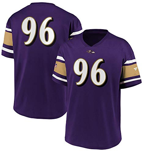 Fanatics Baltimore Ravens T-shirt jersey fanshirt supporter amerikansk fotboll lila - XXL