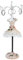 Manichino Porta Collane Girevole, Porta Collane da Appendere Supporto Staffa Girevole Rack Organizzatore Braccialetti Torre Anelli Hanger Stand Doll Holder Home Decorazione per Organizzare Display