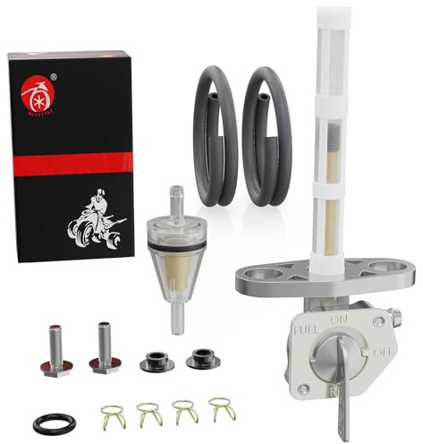 Fuel Valve Petcock Tank Switch Compatible with HONDA XR50 XR70 XR80 XR100 R CRF50 CRF70 CRF80 CRF100 CRF150 CRF230 F 16950-GEL-701 16950-GCF-671