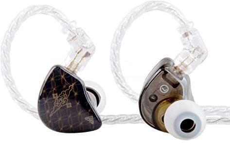 Kinboofi WAN'ER S.G In-Ear-Monitor, HiFi-Qualität, kabelgebundene Ohrhörer, ohne Mikrofon, Sportgeräuschisolierung, kabelgebundene Kopfhörer mit abnehmbarem 2-poligem Kabel für audiophile Musiker