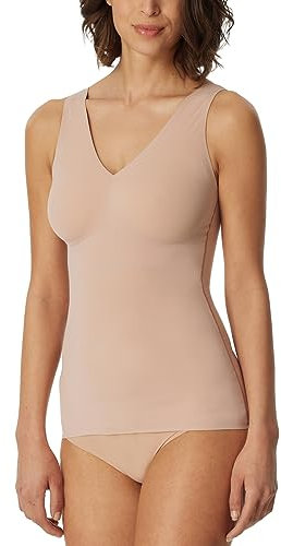 Schiesser Damen Trägertop mit herausnehmbaren Pads - Invisible Soft, Maple_170365, 36