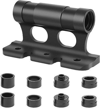 Erpmlyo Fahrradträger Schnellspanner Fester Clip Fahrrad Dachträger Gabelhalterung Fahrradgabel aus Aluminiumlegierung Vielseitiger Fahrradblock M5//M15x100mm M15x110mm