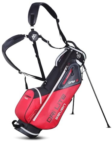 Big Max Dri Lite Seven G Standbag - 2024 Golf Tragebag (red-Black)