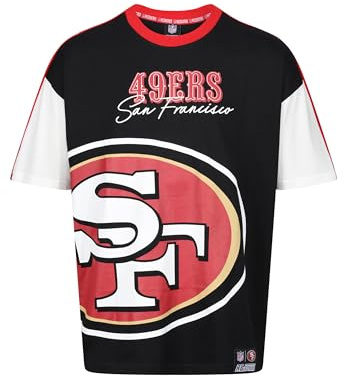 Recovered -NFL-'Oversized' Cut and Sew T-Shirt