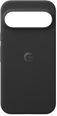 Google Pixel 9 & Pixel 9 Pro Case – langlebiger Schutz – fleckenabweisendes Silikon – Schutzhülle für Android-Smartphones – Obsidian