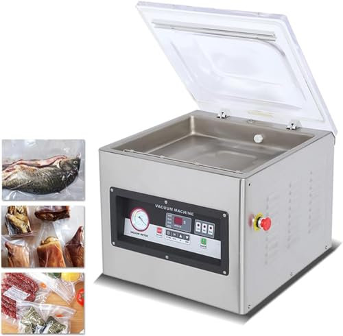 Kolice High Power Commercial Automatic Chamber Vacuum Sealer Machine,Vacuum Packing Machine,Food Saver Machine -Pump Capacity:20m³/Hour