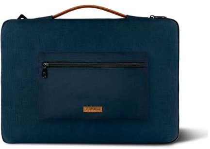 CABAIA - Housse Ordinateur 13-14 Pouces | Protection Molletonnée | Tissu 100% Recyclé | Pochette de Rangement | Durable & Écoresponsable | Paseo de la Reforma