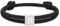 Esmoly Men's Bracelets Paracord Bracelets Black Rope Bracelet Surfer Bracelet with Silver Letter A-Z Handmade Braided Personalised Adjustable Gifts for Men Boys (Silver B)