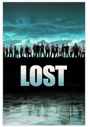 ahnld Lost (2004) TV-Serie Lost Poster, Leinwand, Poster, Schlafzimmer, Dekoration, Landschaft, Büro, Raumdekoration, Geschenk, 30 x 45 cm