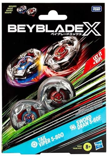 BEYBLADE Jeu de Plein air X Dual Pack Modèle aléatoire