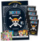Bundle mit Panini One Piece Karten - Anniversary Sammelkarten (2025) - Auswahl + Exklusive Geburtstagskarte (1 Starter + 4 Booster)