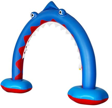 JOINPAYA Spielspaß Mit Aufblasbarem Wasserbogen Sprinkleranlage Für Kinder Im Freien Perfekt Für Den Garten