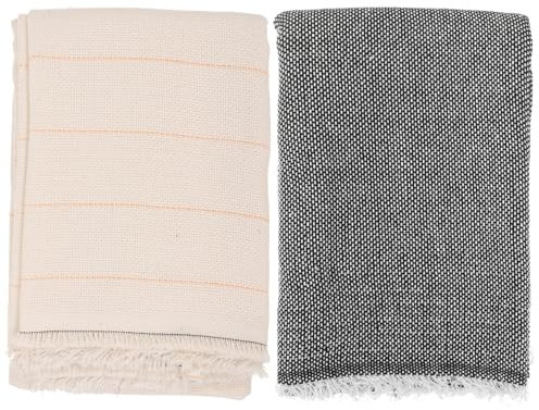 Gadpiparty 2 Pezzi Tappeto Antiscivolo Tessuto per Tufting Materiale Resistente Base Tappeto per Fai da Te Forniture per Tappeti Facile da Usare e Comodo Tocco