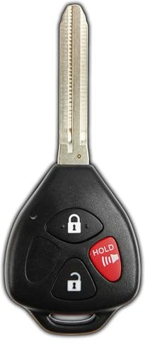 KeylessOption Key Fob Replacement for 2005 2006 2007 2008 2009 2010 2011 2012 2013 Scion TC IQ XD Toyota Yaris Remote, 3-Button MOZB41TG, Locksmith Required