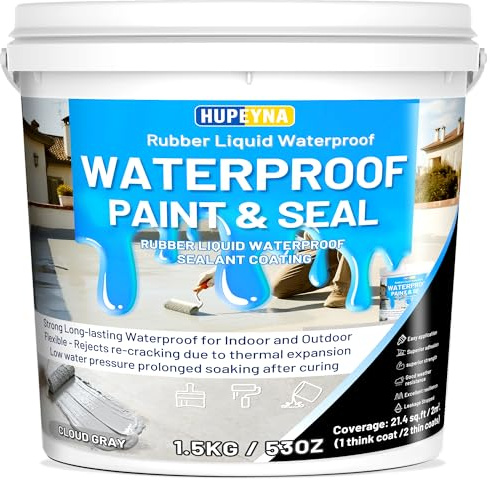 Hupeyna Gomma Liquido Sigillante Impermeabile, Rivestimento Impermeabile