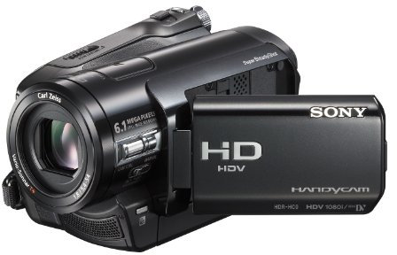 Sony HDR-HC9 HDD Camcorder 6.8 cm (2.7 Inch) Display 10x Optical Zoom HDMI Upscaler 1080p USB 2.0 Black