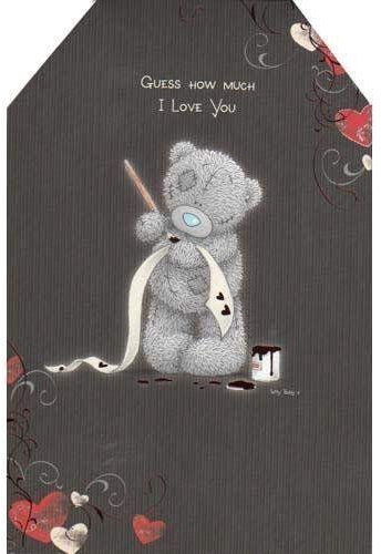 Guess How Much I Love You Birthday Me to You Bear Card