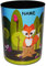 alles-meine.de GmbH Fuchs & Waldtiere - Papierkorb - Kunststoff - incl. Name - für Kinder/Mädchen & Jungen - Mülleimer Eimer Aufbewahrungsbox - Tiere - Igel Eichhörnchen - Wald..
